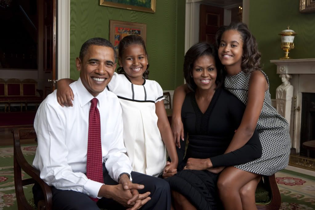 barack obama family portrait. Sworn oct road, arack obama