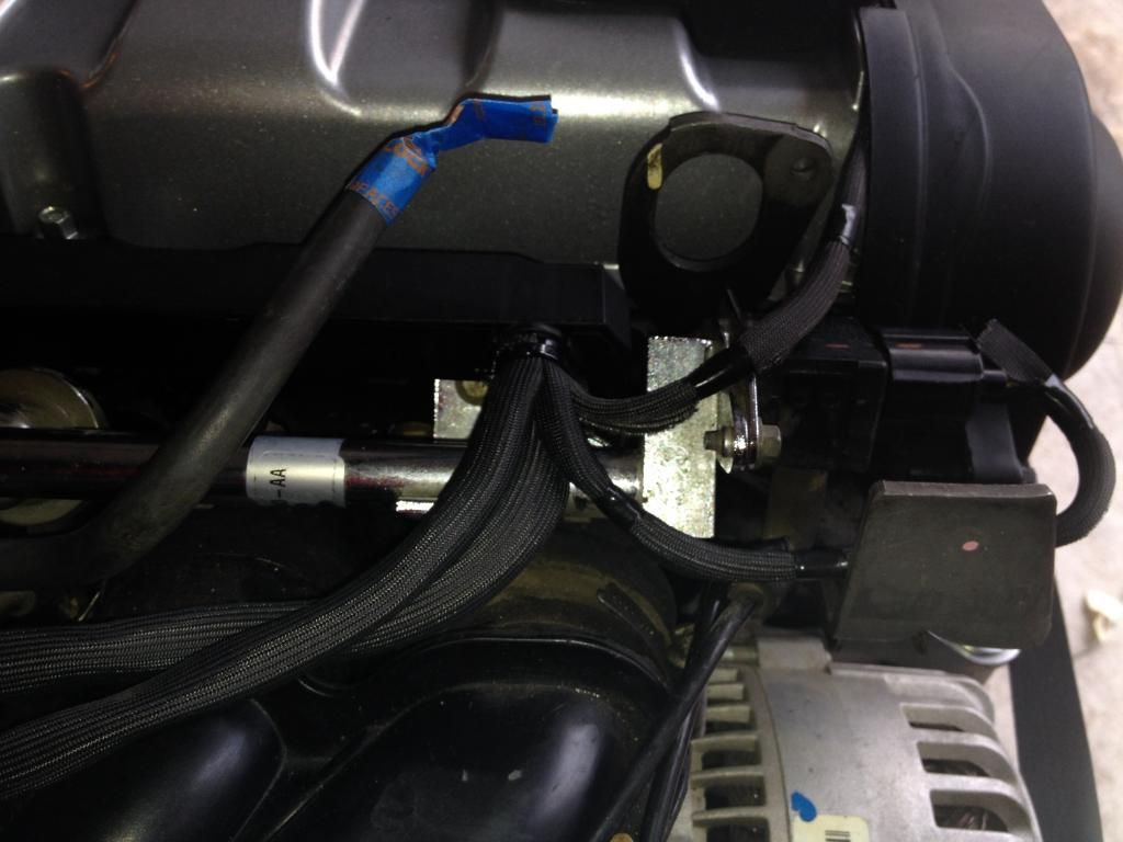 Injector Harness After wrapping