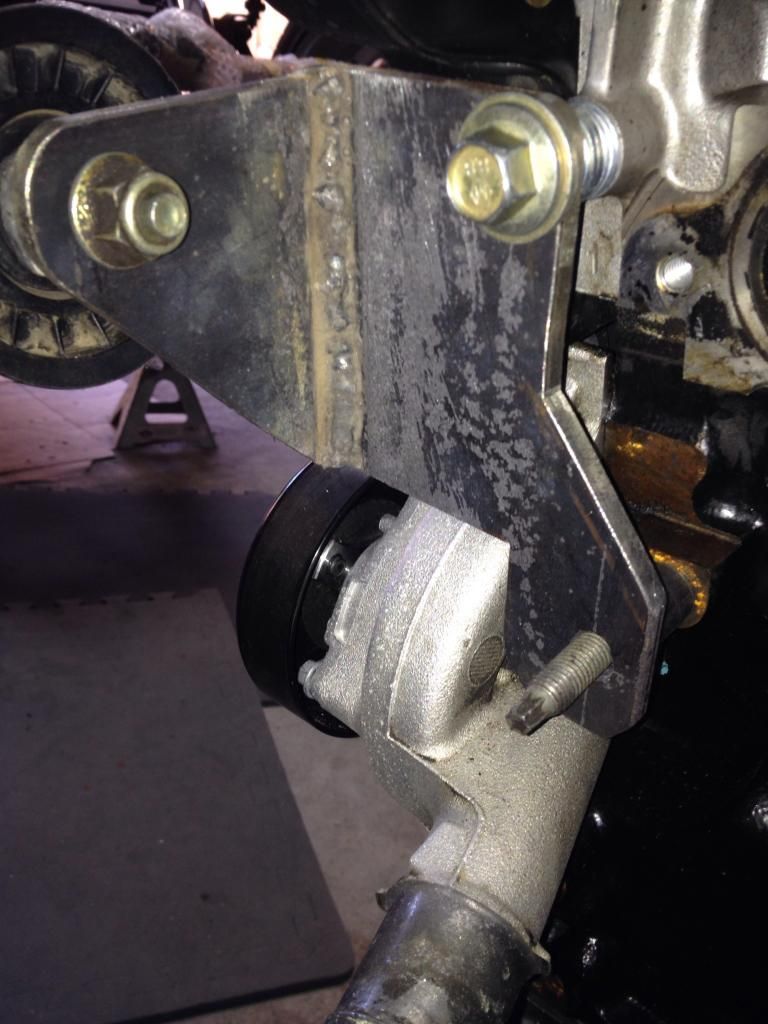 Idler Pulley - Rear view