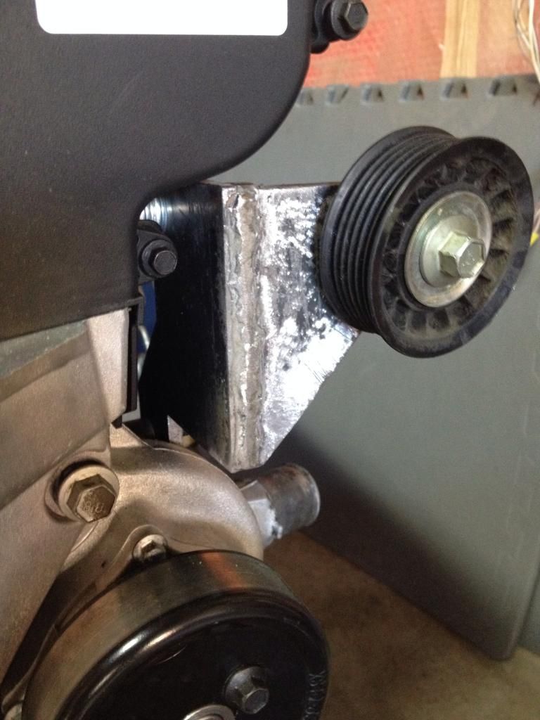 Pulley Mount - front view