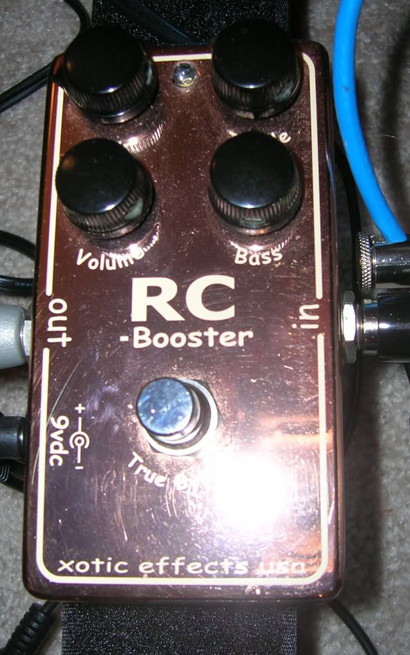 Xotic Rc Booster Limited Edition Copper Casing 145 Shippedppd