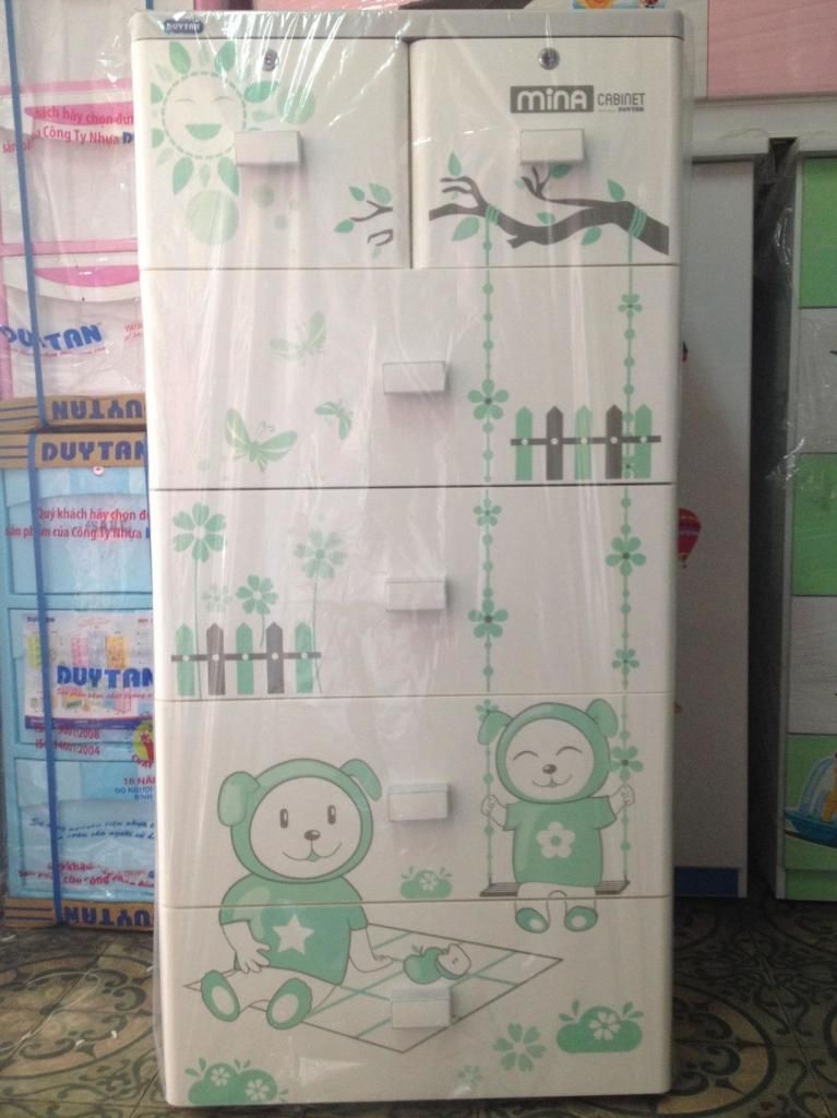 Tủ nhựa Duy Tân (Tabi, Tabi-L, Tabi-S, Mina, Sumi, Rona...) cho bé yêu - 35
