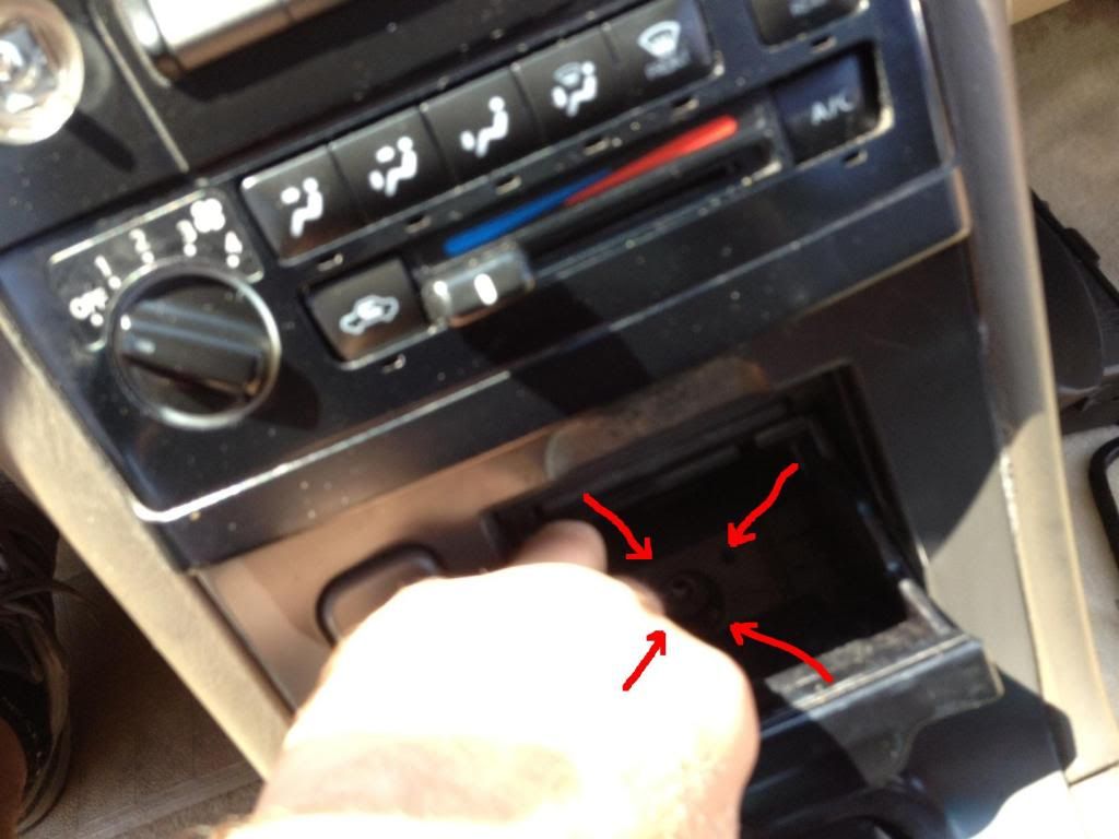 Nissan maxima how to remove factory car stereo #6