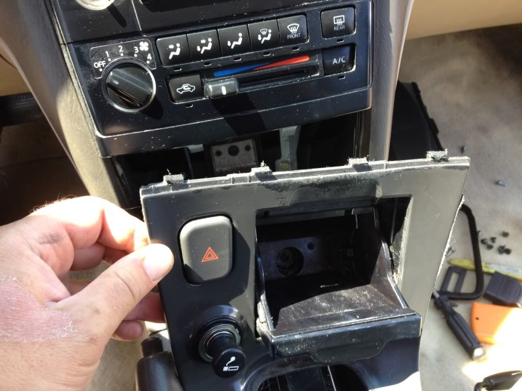 Take radio out 1995 nissan maxima #7