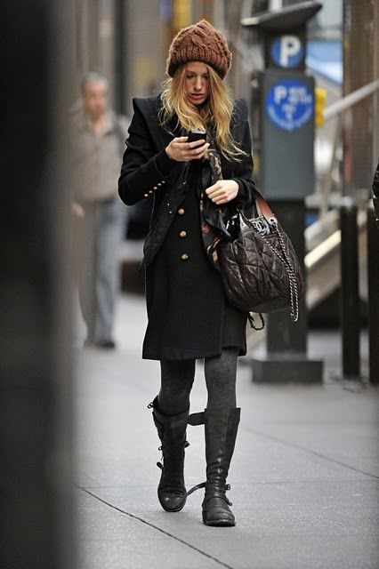 Blake Lively Winter Outfits. 2 perfect winter outfits
