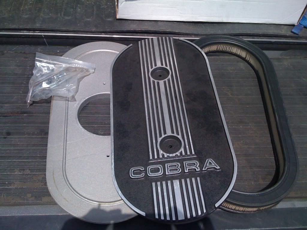 For Sale Oval Cobra Air Cleaner and Valve Covers Factory Five Racing Forum