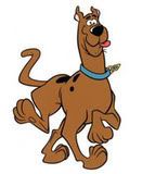 happy face cartoon scooby doo