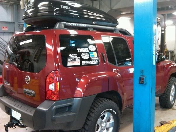 Thule cargo box nissan xterra #5