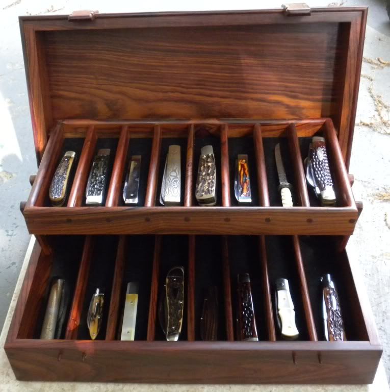 How do you store your knife collection?