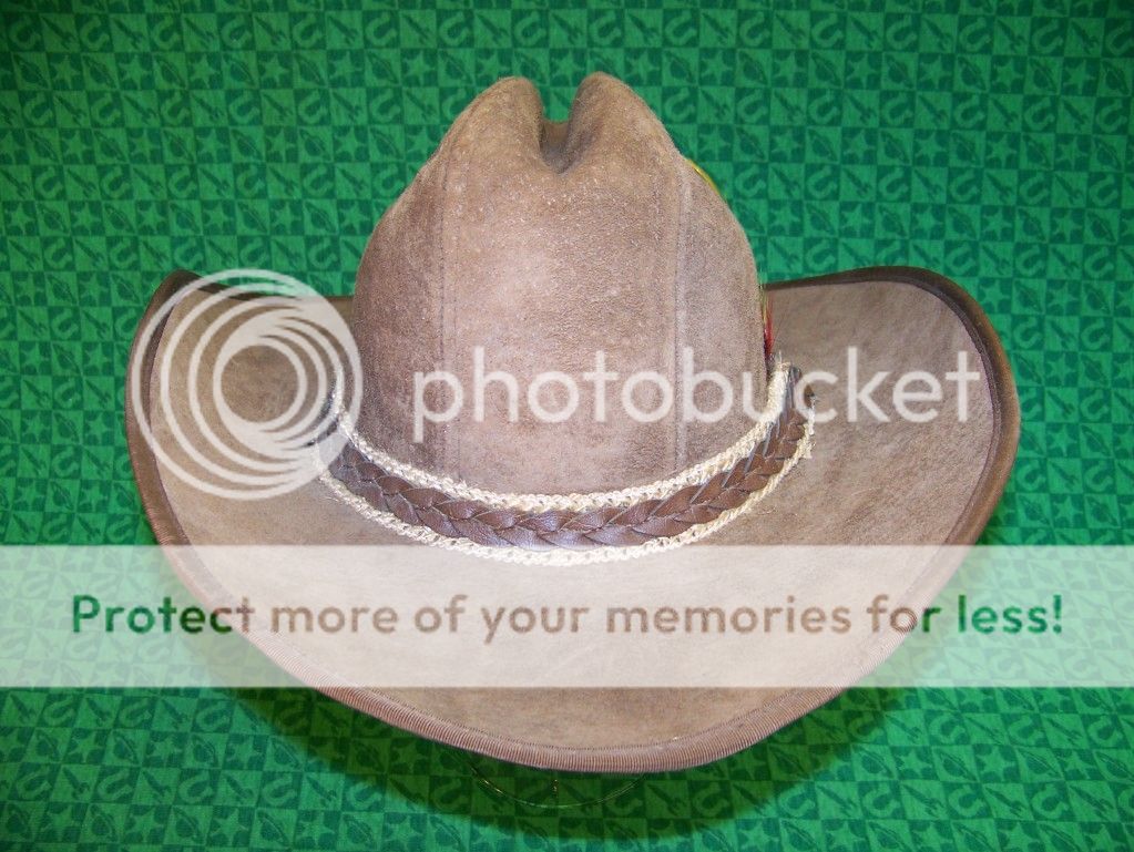 Very Nice Mens Billy Kidd Stetson Suede Hat Size 7 1 4