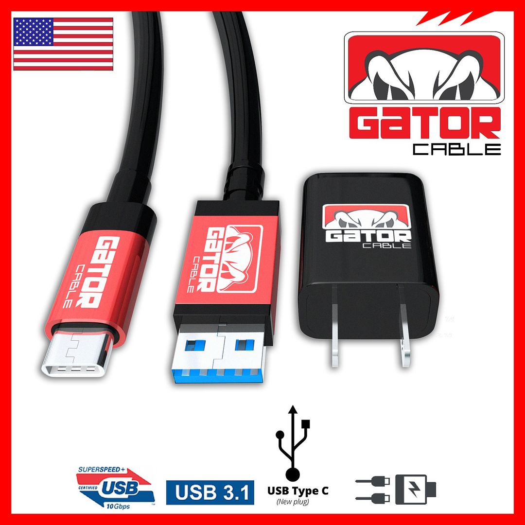  photo red ctype usb with wall charger 2.jpg